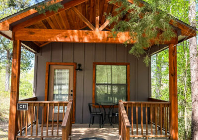 two creeks crossing resort cabin