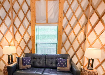 two creeks crossing resort yurt