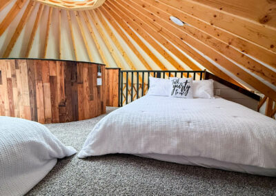 two creeks crossing resort yurt