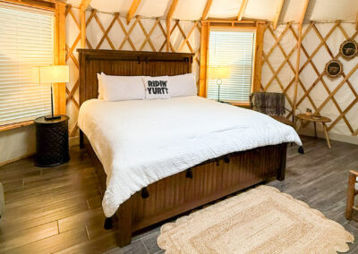 two creeks crossing resort yurt