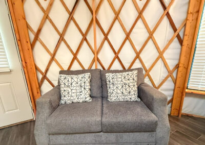 two creeks crossing resort yurt