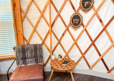 two creeks crossing resort yurt