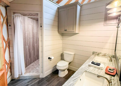 two creeks crossing resort yurt