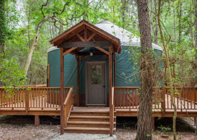 two creeks crossing resort yurt