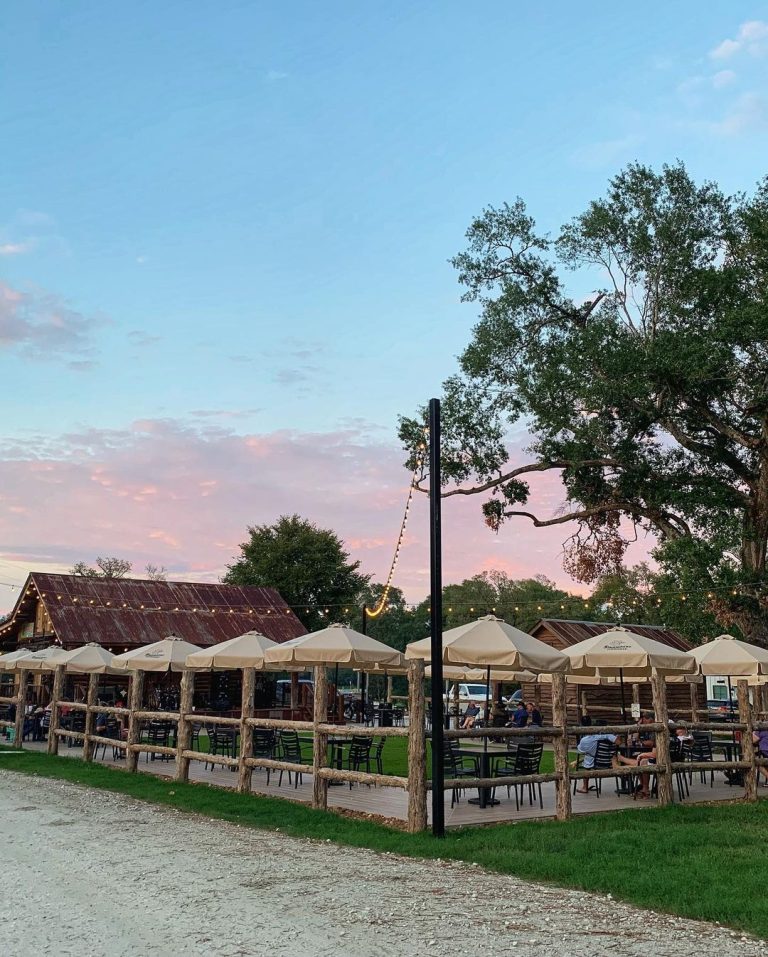 beautiful skies and great music here at two creeks crossing resort 768x957