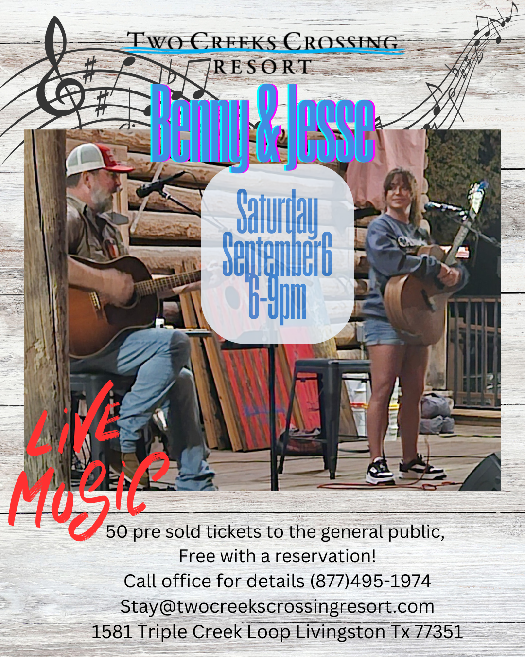 two creeks crossing resort flyer