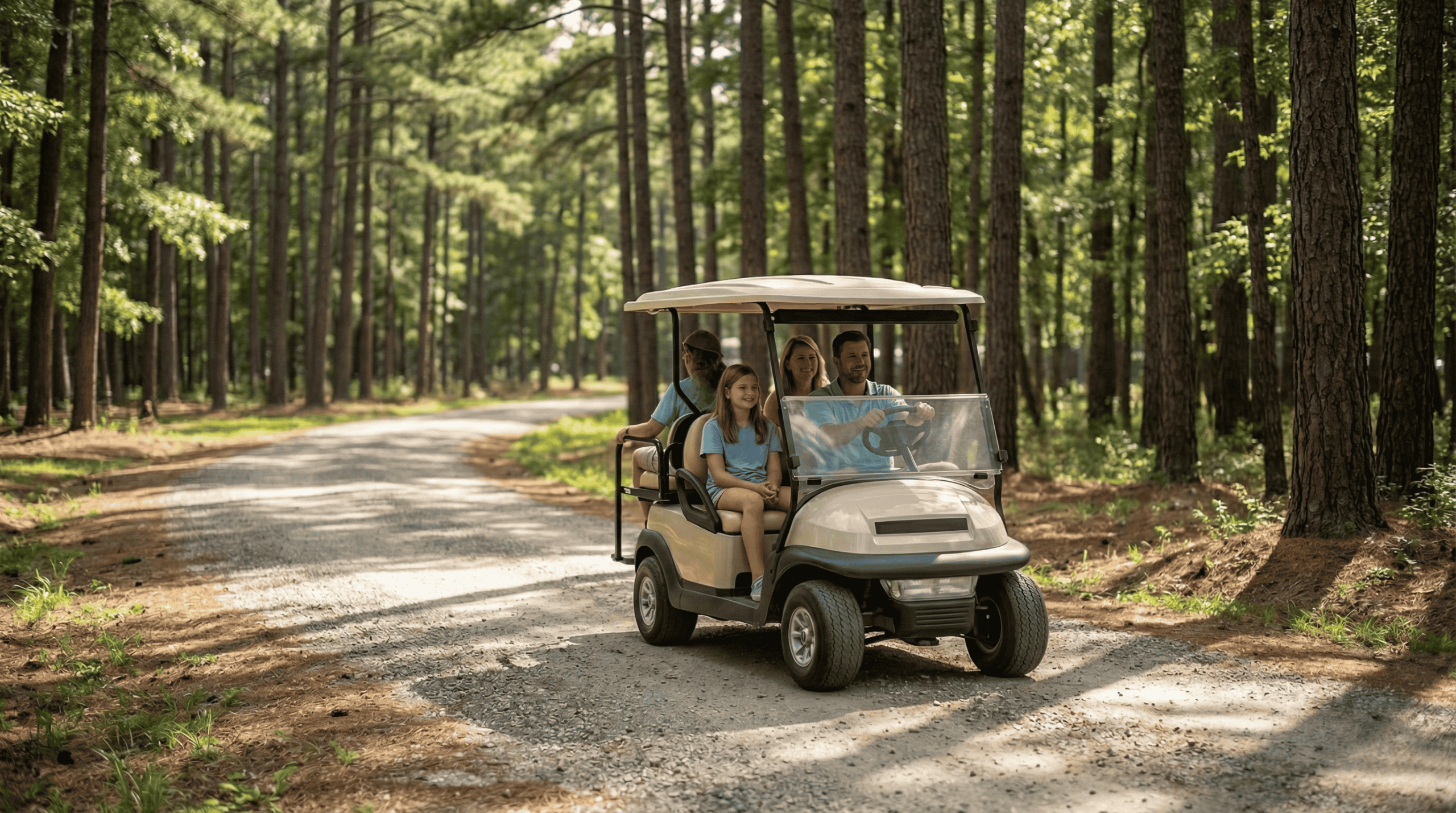 Golf Cart Adventures: The Easiest Way to Explore Two Creeks Resort