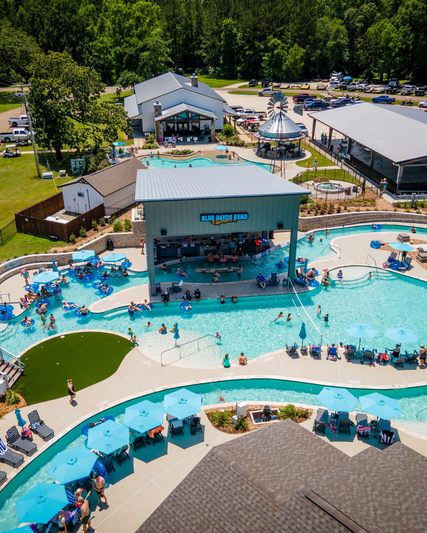 blue bayou bend lazy river