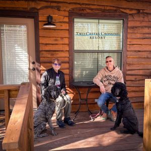 cabins around me pet friendly cabin porch